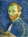 Autorretrato con paleta Vincent van Gogh